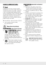 Предварительный просмотр 6 страницы Ernesto 366364 2101 Operation And Safety Notes