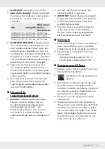 Предварительный просмотр 13 страницы Ernesto 366364 2101 Operation And Safety Notes