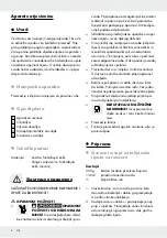 Предварительный просмотр 8 страницы Ernesto 385839 2107 Operation And Safety Notes