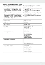 Предварительный просмотр 15 страницы Ernesto 385839 2107 Operation And Safety Notes