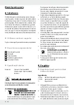 Предварительный просмотр 16 страницы Ernesto 385839 2107 Operation And Safety Notes