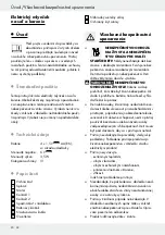 Preview for 20 page of Ernesto 53520 Operation And Safety Notes