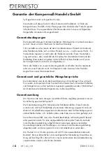 Preview for 11 page of Ernesto EKWC 5 A2 Operating Instructions Manual