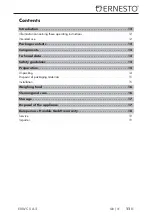 Preview for 14 page of Ernesto EKWC 5 A2 Operating Instructions Manual