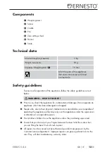 Preview for 16 page of Ernesto EKWC 5 A2 Operating Instructions Manual