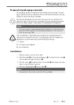 Preview for 18 page of Ernesto EKWC 5 A2 Operating Instructions Manual