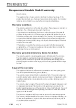 Preview for 21 page of Ernesto EKWC 5 A2 Operating Instructions Manual