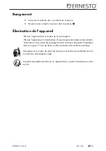 Preview for 30 page of Ernesto EKWC 5 A2 Operating Instructions Manual