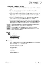 Preview for 74 page of Ernesto EKWC 5 A2 Operating Instructions Manual