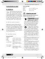 Preview for 5 page of Ernesto H14342A Introduction / General Safety Instructions