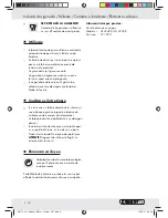 Preview for 6 page of Ernesto H14342A Introduction / General Safety Instructions