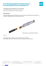 Preview for 8 page of ERNI MaxiBridge CSI Processing Specification