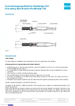 Preview for 17 page of ERNI MaxiBridge CSI Processing Specification