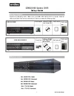 Предварительный просмотр 1 страницы ERNITEC ERIS 3000 ADVANCED Setup Manual