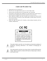 Preview for 2 page of ERNITEC Hawk SX Series User Manual