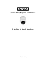 Предварительный просмотр 1 страницы ERNITEC Orion/3-DN Outdoor Installation & User'S Instructions