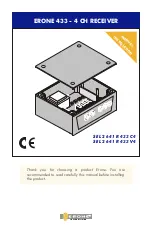 Erone ERONE 433 Series Manual preview