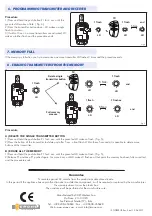 Предварительный просмотр 2 страницы Erone SEL2641R433-GDR Use And Installation  Manual