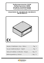 Erone SEL2641R433-P4 Use And Installation  Manual предпросмотр