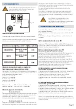 Preview for 11 page of Erone SEL2641R433-P4P Use And Installation  Manual