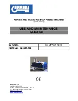 Errebi COMPACT KS10 Use And Maintenance Manual предпросмотр