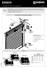 Erreka ERGOS Series Quick Installation And Programming Manual предпросмотр