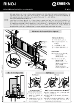 Предварительный просмотр 1 страницы Erreka RINO-I Quick Installation And Programming Manual