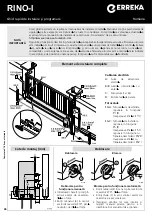 Предварительный просмотр 36 страницы Erreka RINO-I Quick Installation And Programming Manual