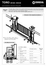 Предварительный просмотр 11 страницы Erreka TORO KM1800 Quick Installation And Programming Manual