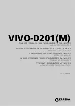 Предварительный просмотр 1 страницы Erreka VIVO-D201 Installer Manual