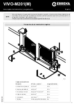 Предварительный просмотр 1 страницы Erreka VIVO-M201M Quick Installation And Programming Manual