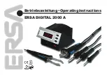 ersa DIGITAL 2000 A Operating Instructions Manual preview