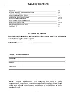 Preview for 2 page of Erskine Attachments 1085RM Operator'S Manual