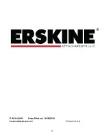 Предварительный просмотр 16 страницы Erskine Attachments HB 18 Operator'S Manual