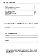 Preview for 2 page of Erskine Attachments Mini Earth Auger Operator'S Manual