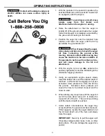 Preview for 9 page of Erskine Attachments Mini Earth Auger Operator'S Manual