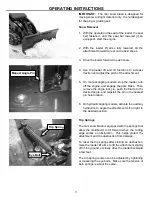 Preview for 9 page of Erskine Attachments Mini Snow Blade Operator'S Manual