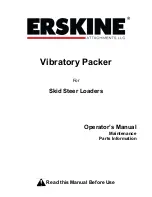 Erskine Attachments VP48PD Operator'S Manual Maintenance Parts Information preview