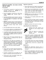 Preview for 4 page of Erskine Attachments VP48PD Operator'S Manual Maintenance Parts Information