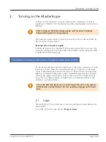 Preview for 17 page of ERT MasterScope WSCS01 Instructions For Use Manual