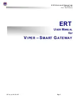 ERT VIPER User Manual preview