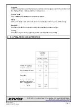 Preview for 9 page of ERVOR G06 Operating And Maintenance Manual