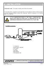 Preview for 15 page of ERVOR G06 Operating And Maintenance Manual