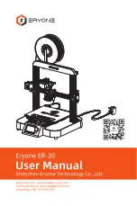 Предварительный просмотр 1 страницы Eryone ER-20 User Manual