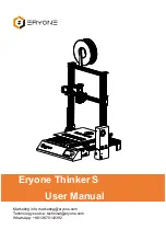 Eryone Thinker S User Manual preview