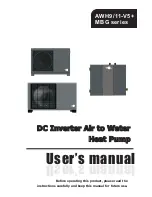 Предварительный просмотр 1 страницы ES AWH11-V5+ User Manual