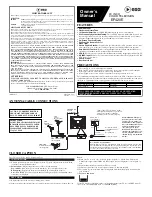 Preview for 1 page of ESA EF420E Owner'S Manual