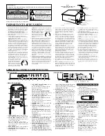 Предварительный просмотр 2 страницы ESA EF427E Owner'S Manual