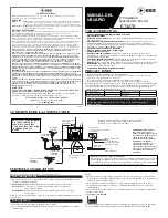 Предварительный просмотр 5 страницы ESA ET427E Owner'S Manual