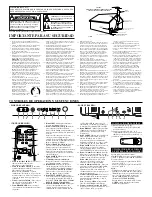 Предварительный просмотр 6 страницы ESA ET427E Owner'S Manual